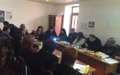 Փետրվարի 6-ին և 7-ին «Խոսենք նույն լեզվով» ծրագրի թիմը Աշտարակ քաղաքում էր